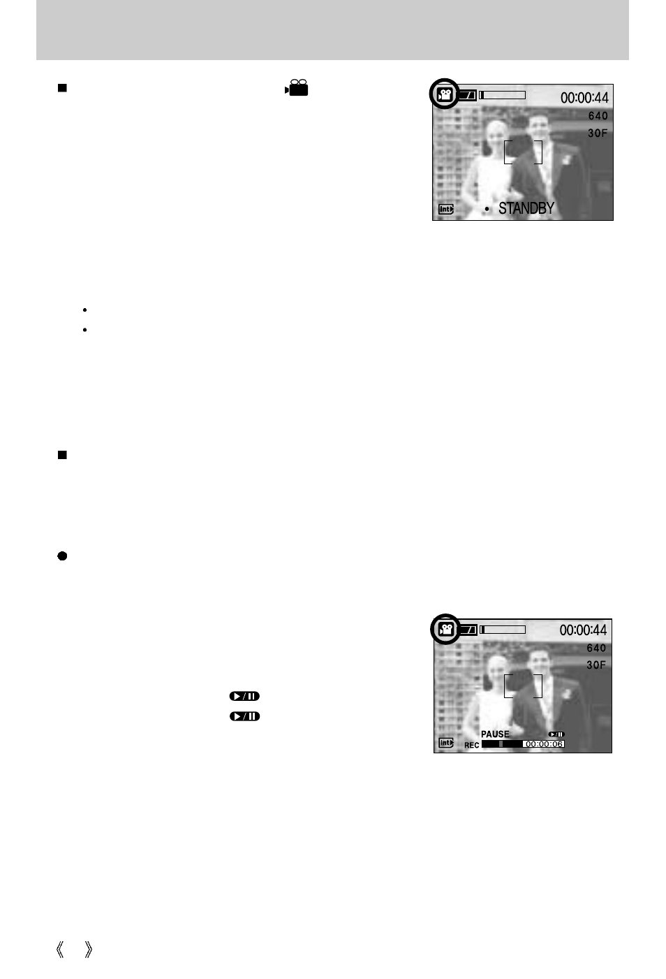 Starting the recording mode | Samsung A63 User Manual | Page 24 / 120