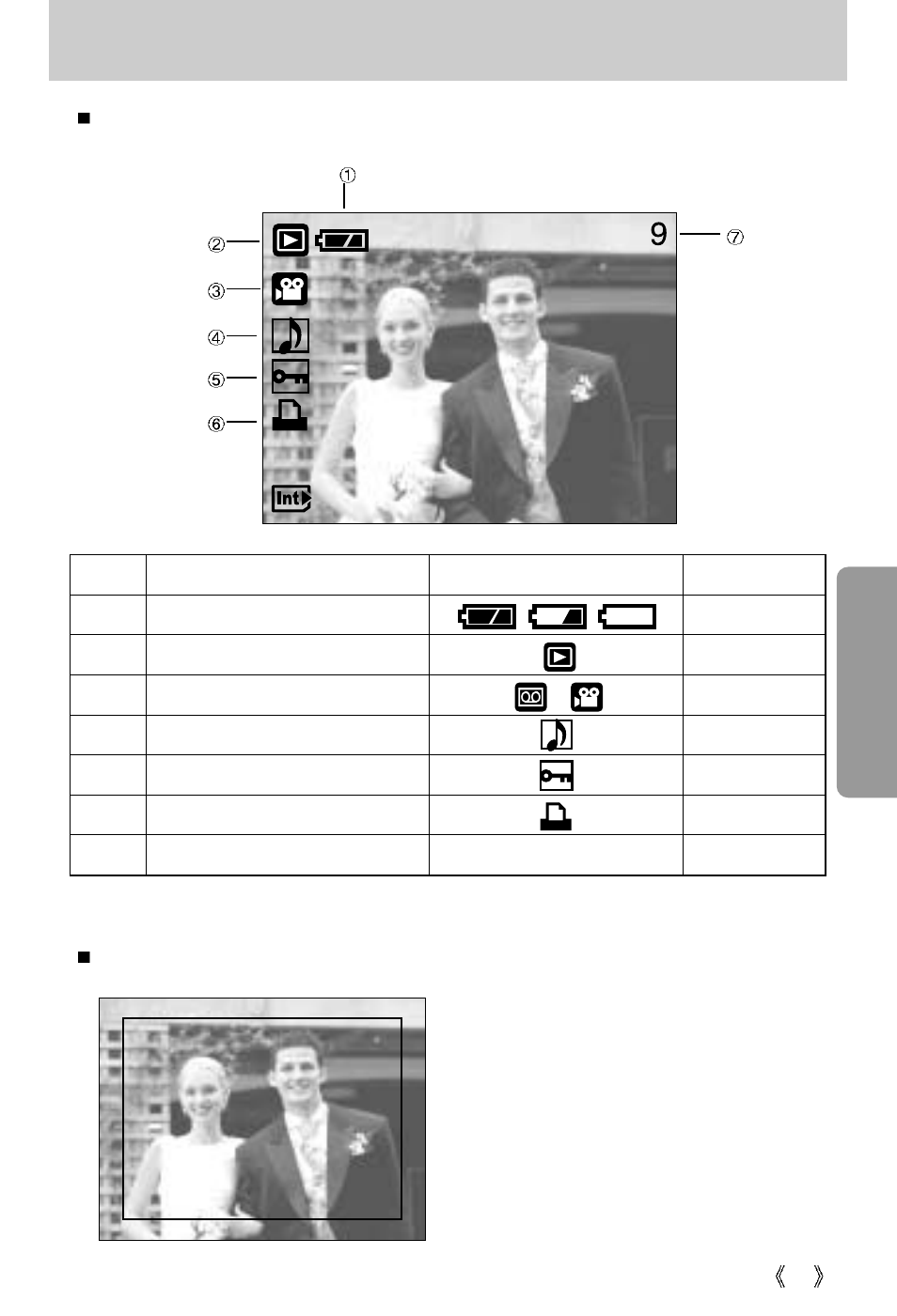 Lcd monitor indicator | Samsung A63 User Manual | Page 53 / 120