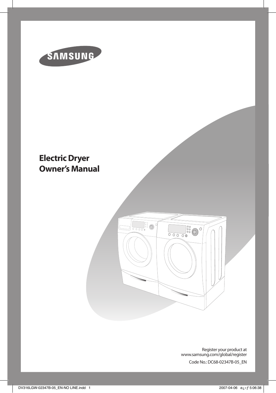Samsung DC68-02347B-05 User Manual | 30 pages