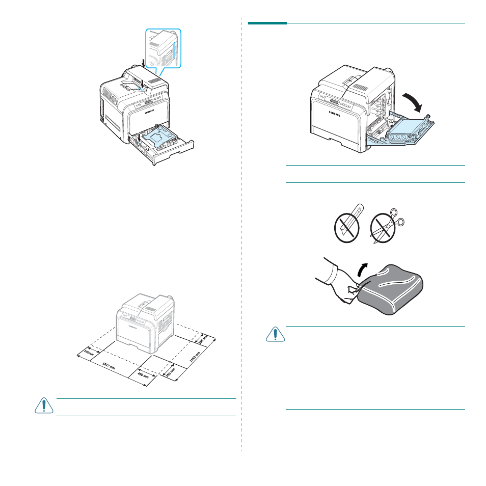 Installing the toner cartridges | Samsung CLP-600 User Manual | Page 13 / 115