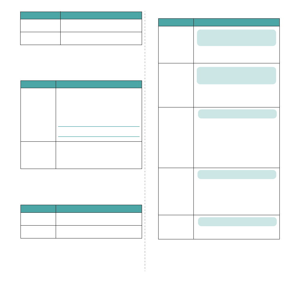 Color menu, Printer menu, Setup menu | Samsung CLP-600 User Manual | Page 24 / 115