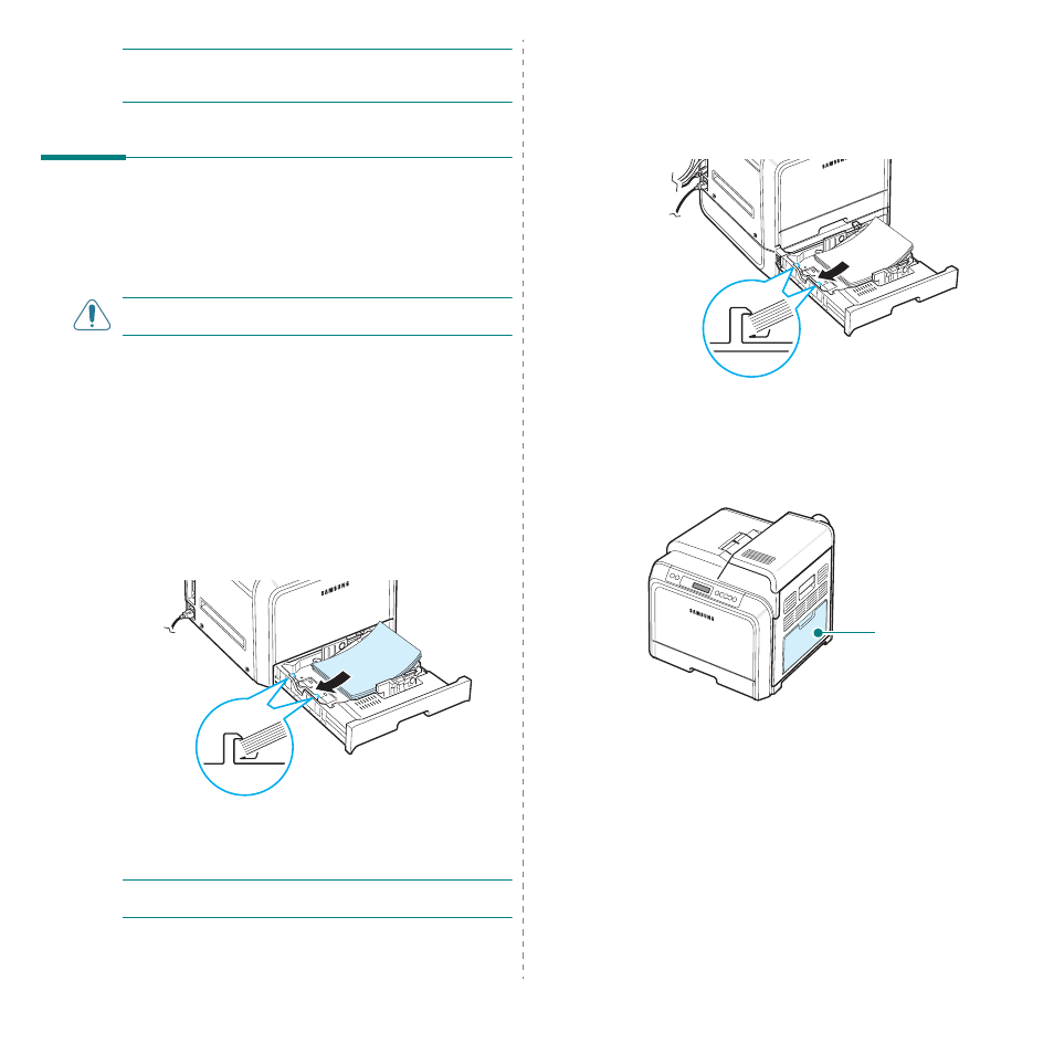 Loading paper, Using tray1, Using the optional tray | Using the multi-purpose tray | Samsung CLP-600 User Manual | Page 28 / 115