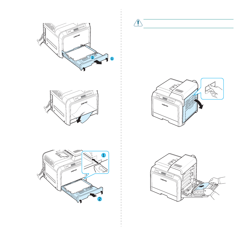 In the multi-purpose tray | Samsung CLP-600 User Manual | Page 47 / 115