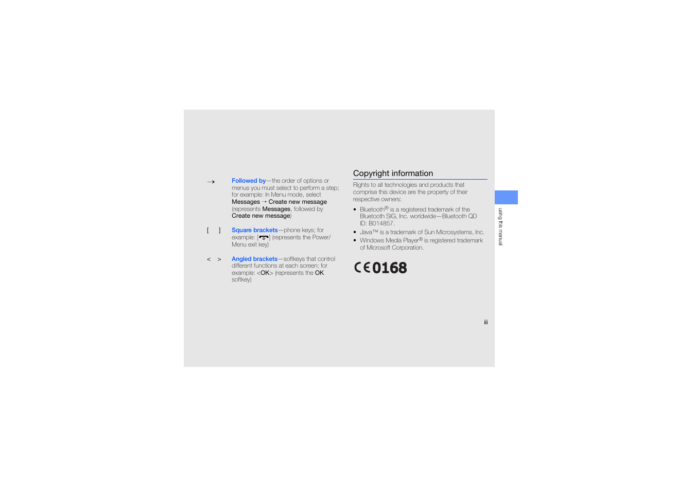 Samsung B2100 User Manual | Page 3 / 63
