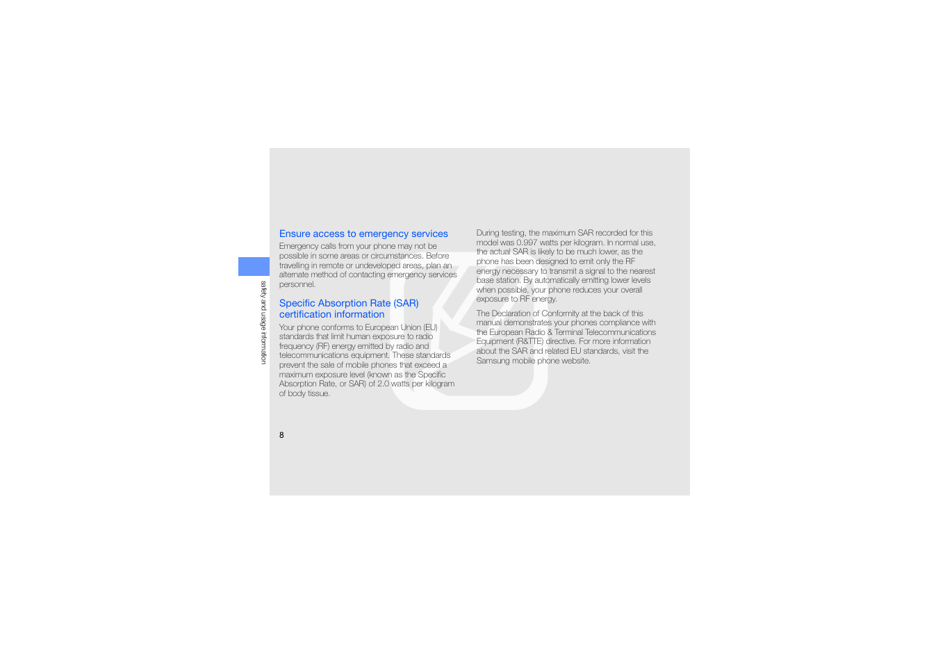 Samsung B2700 User Manual | Page 12 / 63