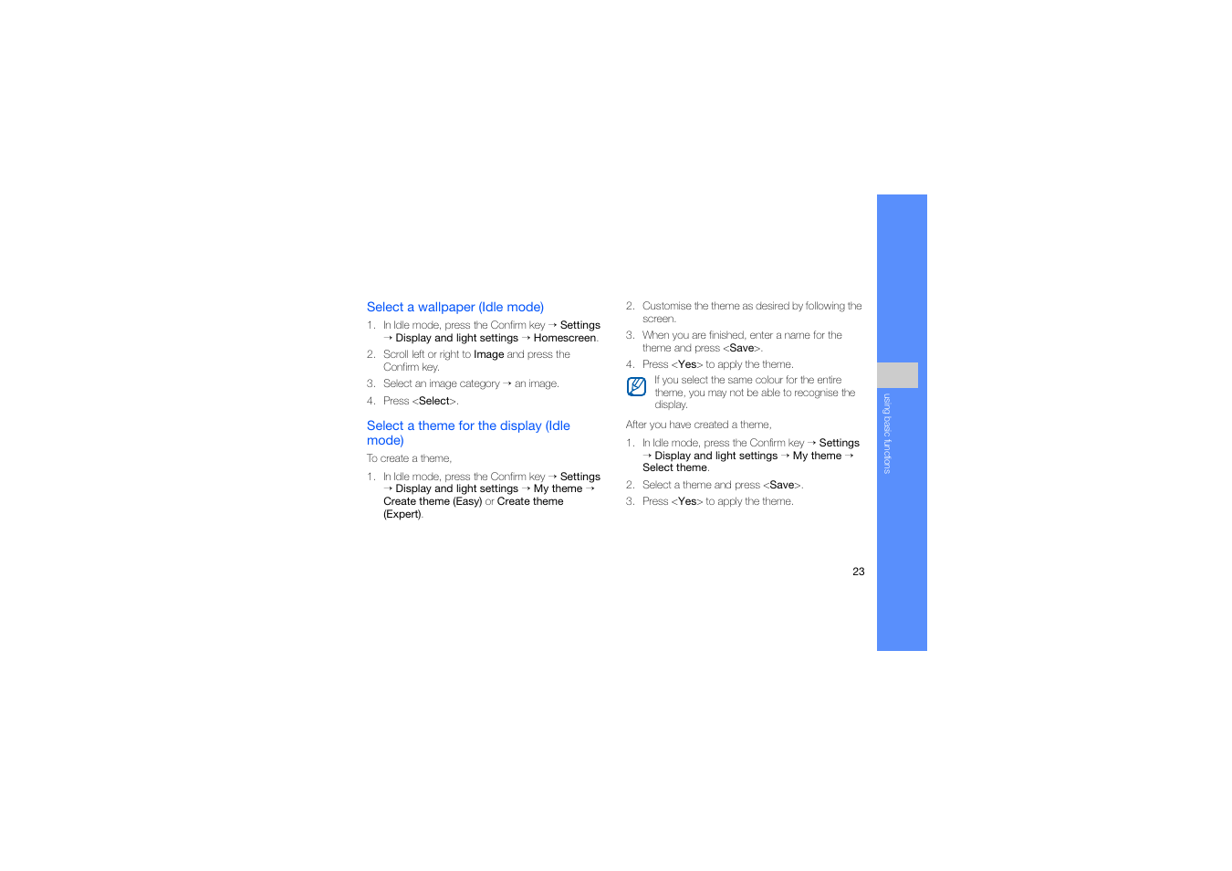 Samsung B2700 User Manual | Page 27 / 63