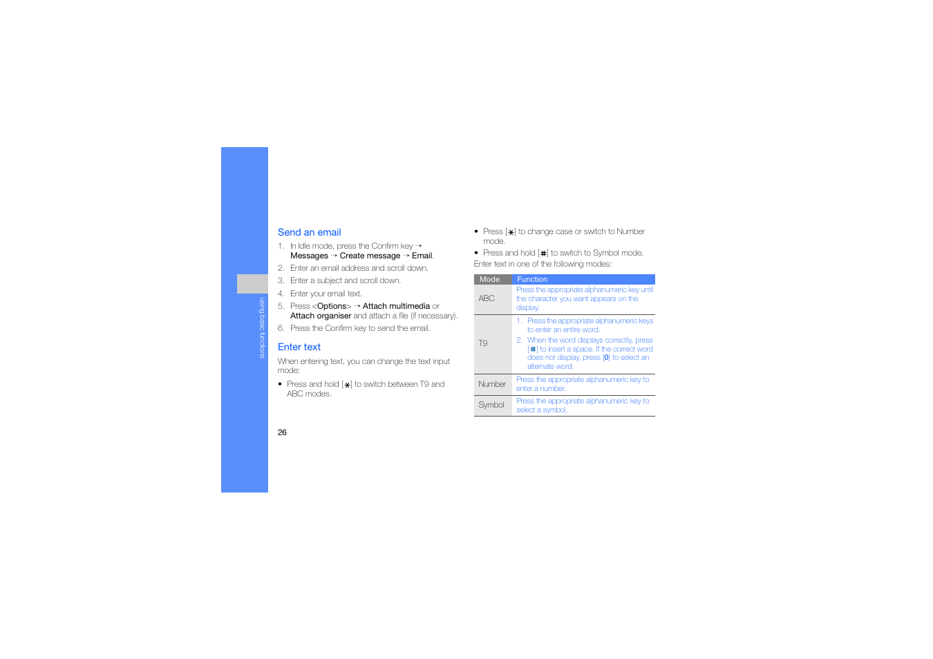 Samsung B2700 User Manual | Page 30 / 63