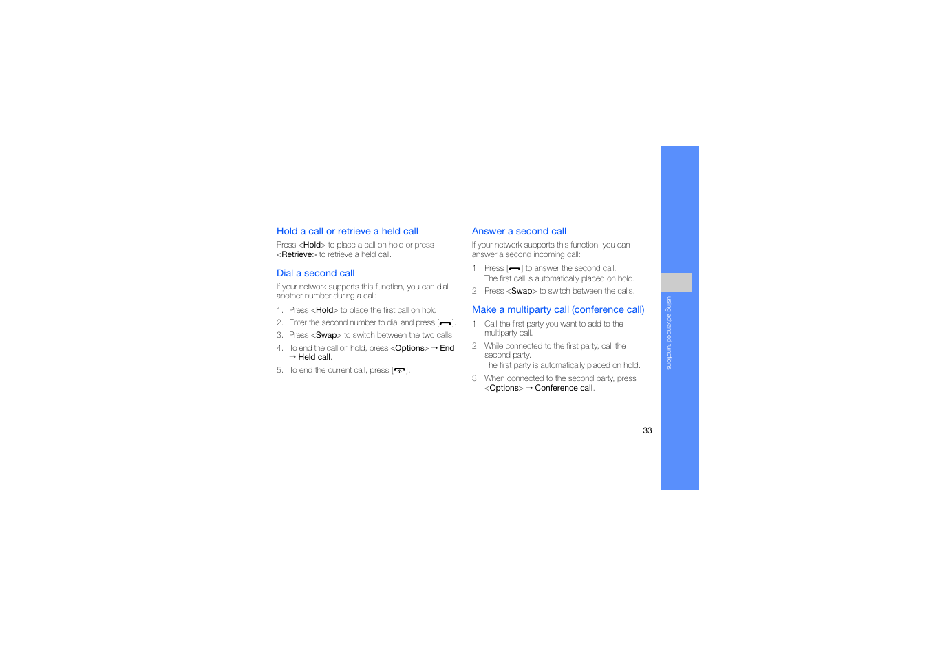 Samsung B2700 User Manual | Page 37 / 63