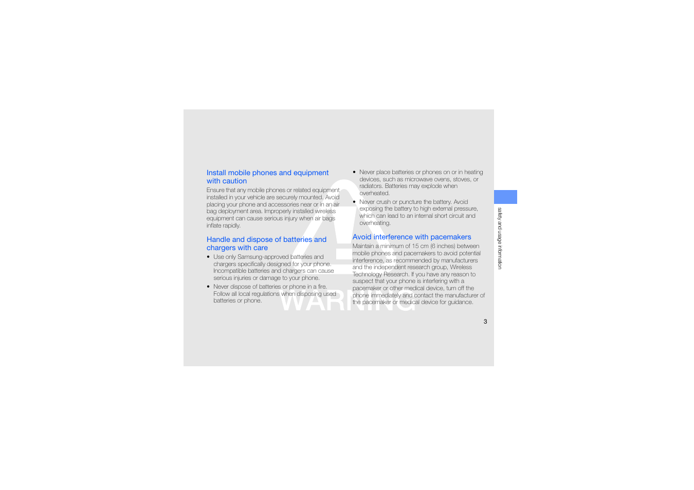Samsung B2700 User Manual | Page 7 / 63