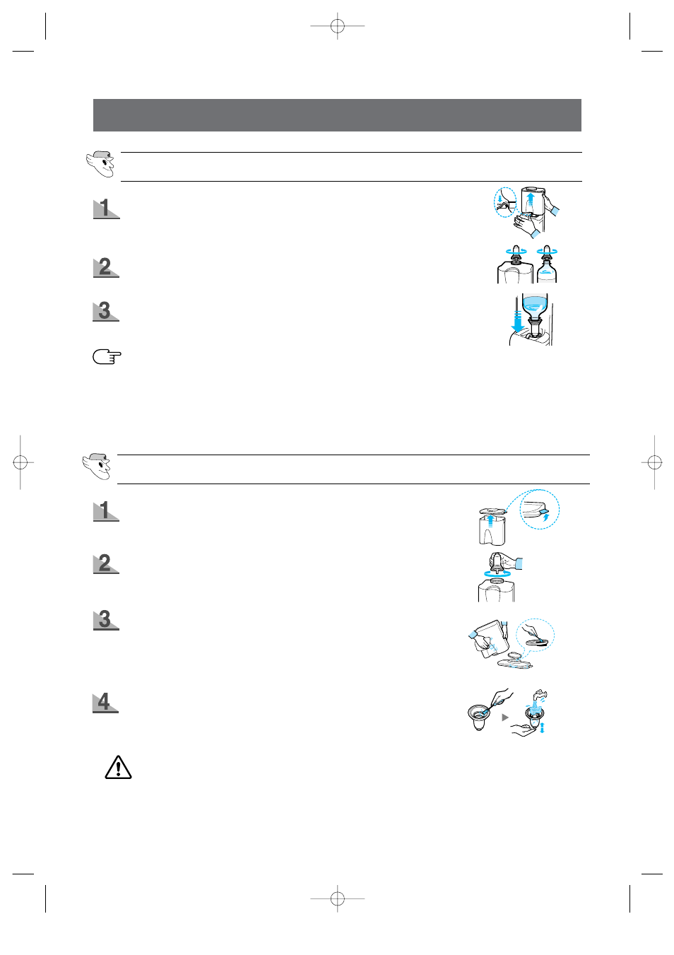 Water tank / supply device, Installing a regular bottle | Samsung DA99-00494B User Manual | Page 10 / 36