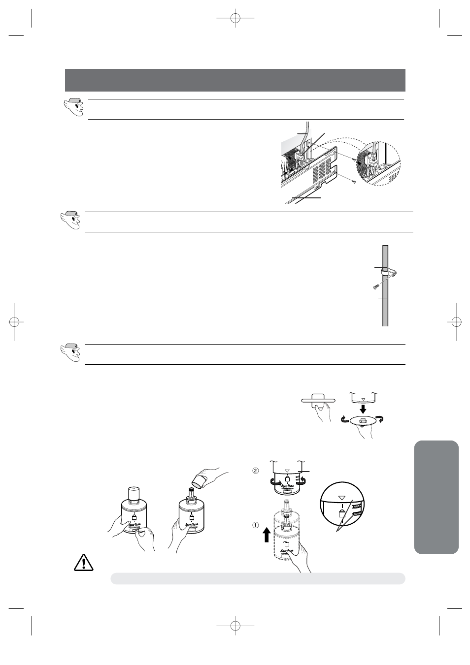 Installing the water dispenser line, Inst alla tion instructions | Samsung DA99-00494B User Manual | Page 31 / 36