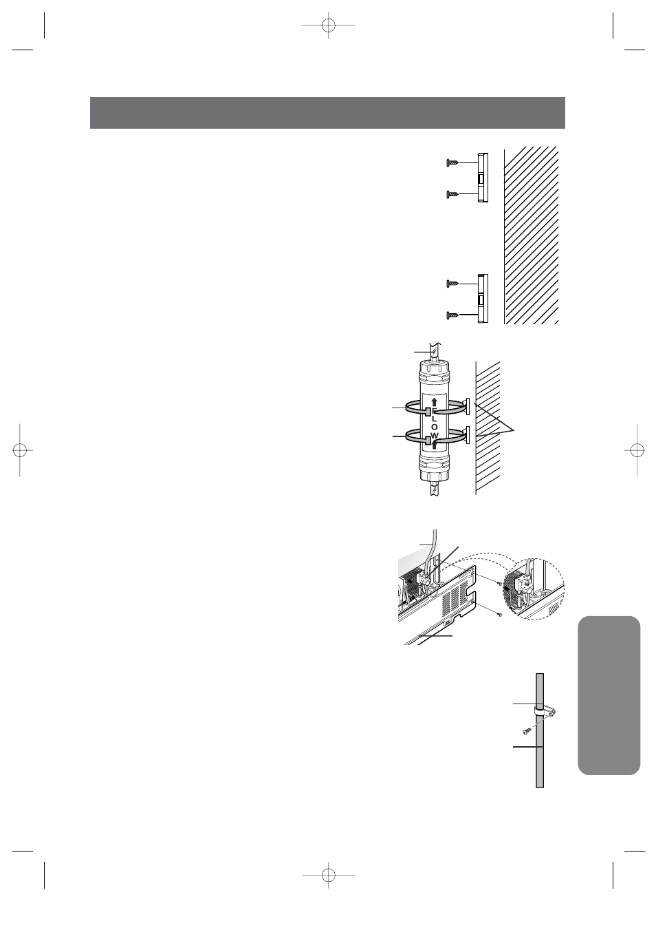 Installing the water dispenser line, Inst alla tion instructions | Samsung DA99-00494B User Manual | Page 33 / 36