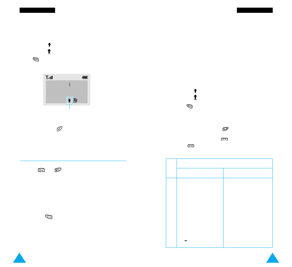 Using the abc mode | Samsung GH68-02605A User Manual | Page 21 / 70