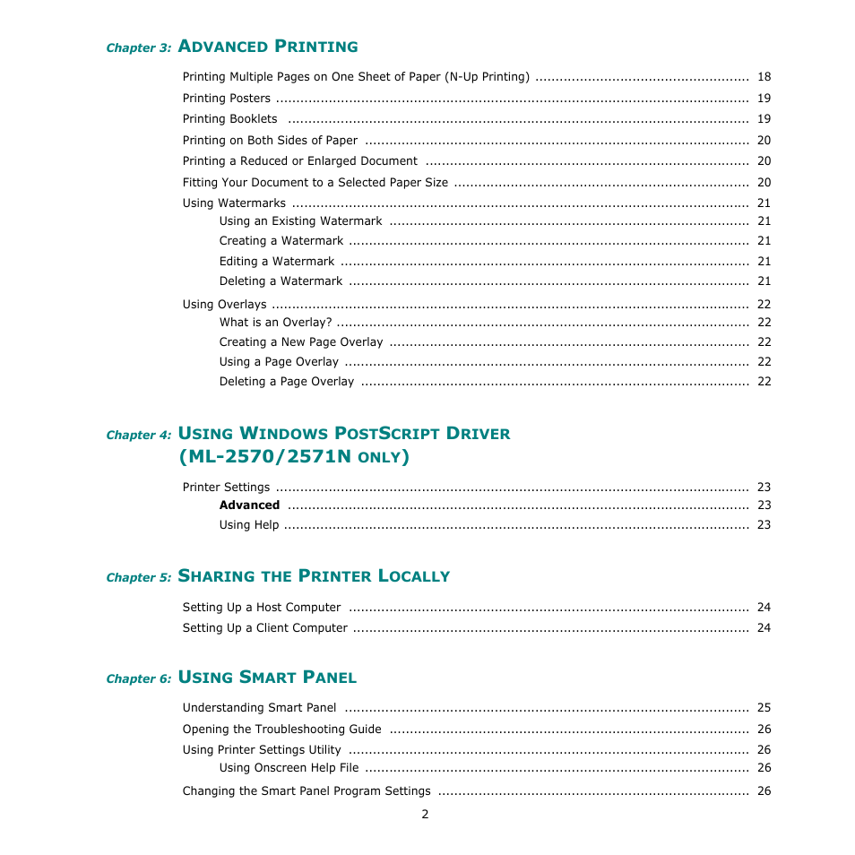 Samsung ML-2510 Series User Manual | Page 48 / 85