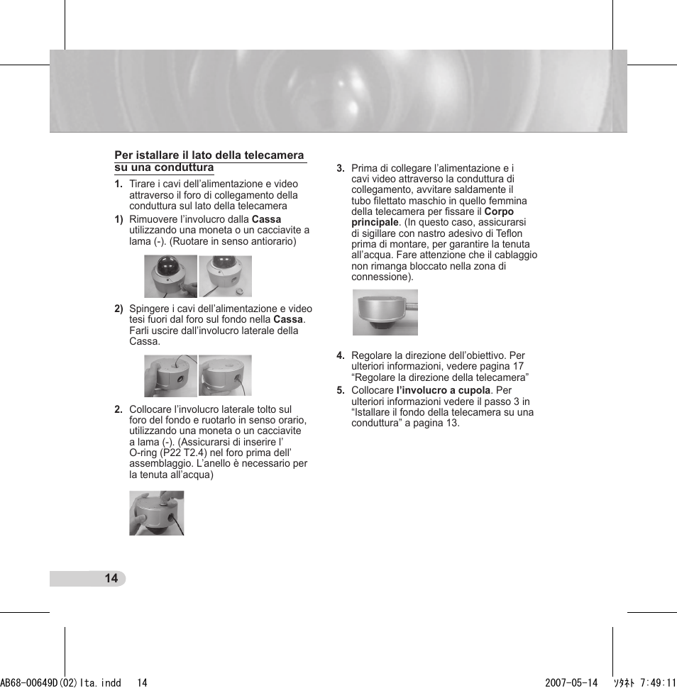 Samsung SCC-B539X User Manual | Page 102 / 131