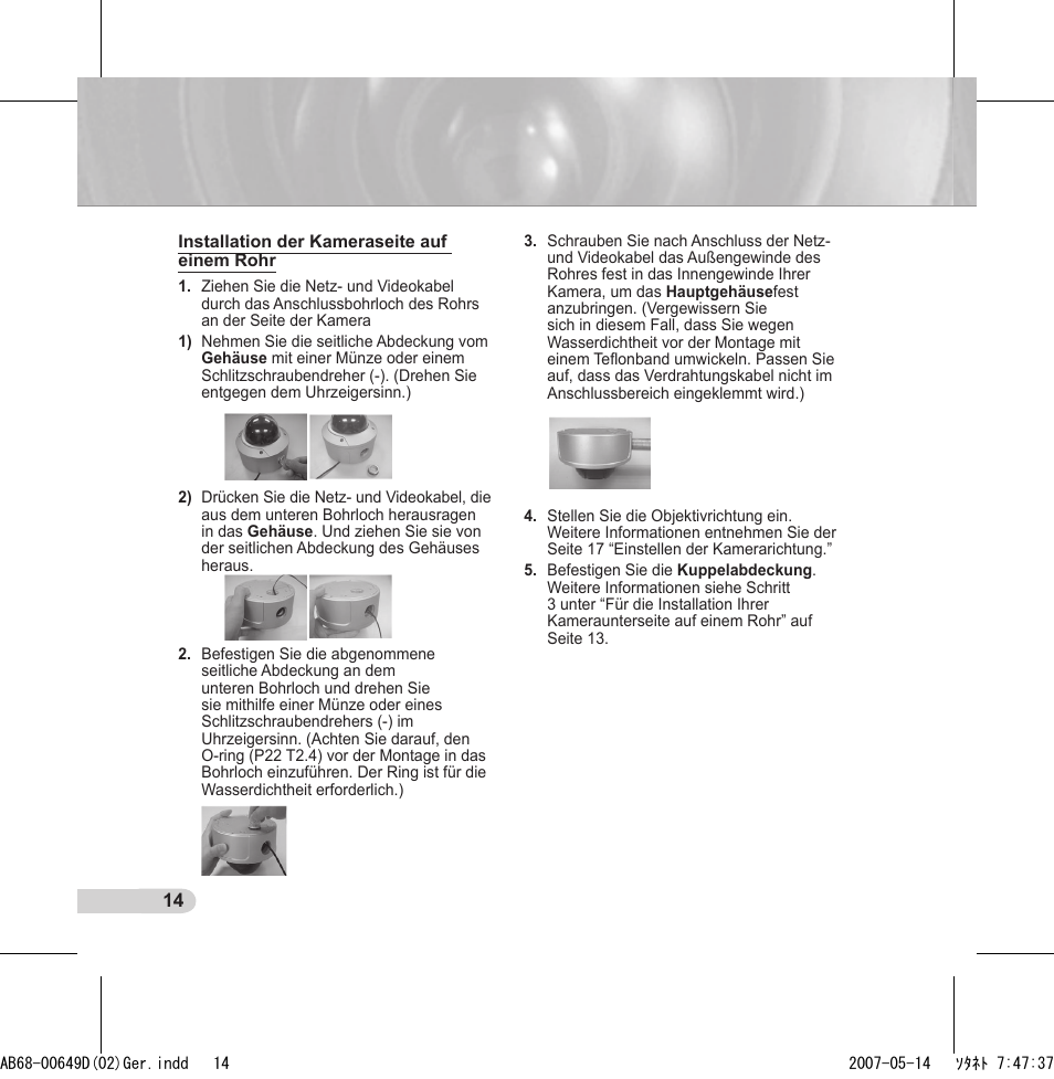 Samsung SCC-B539X User Manual | Page 36 / 131