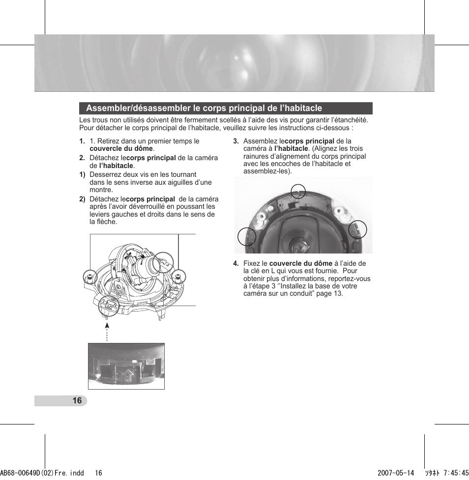 Samsung SCC-B539X User Manual | Page 60 / 131