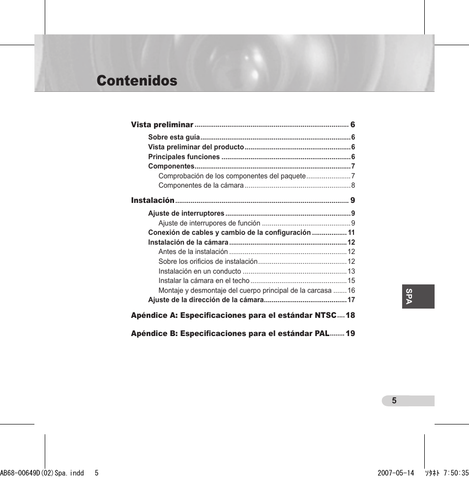 Samsung SCC-B539X User Manual | Page 71 / 131