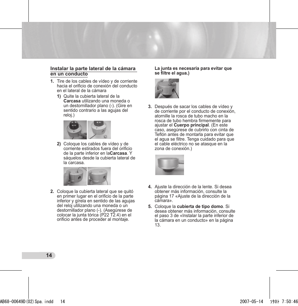 Samsung SCC-B539X User Manual | Page 80 / 131