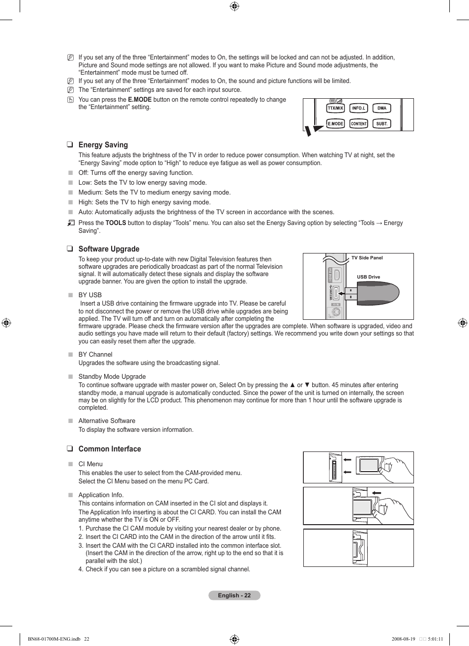 Samsung BN68-01700M-00 User Manual | Page 24 / 60