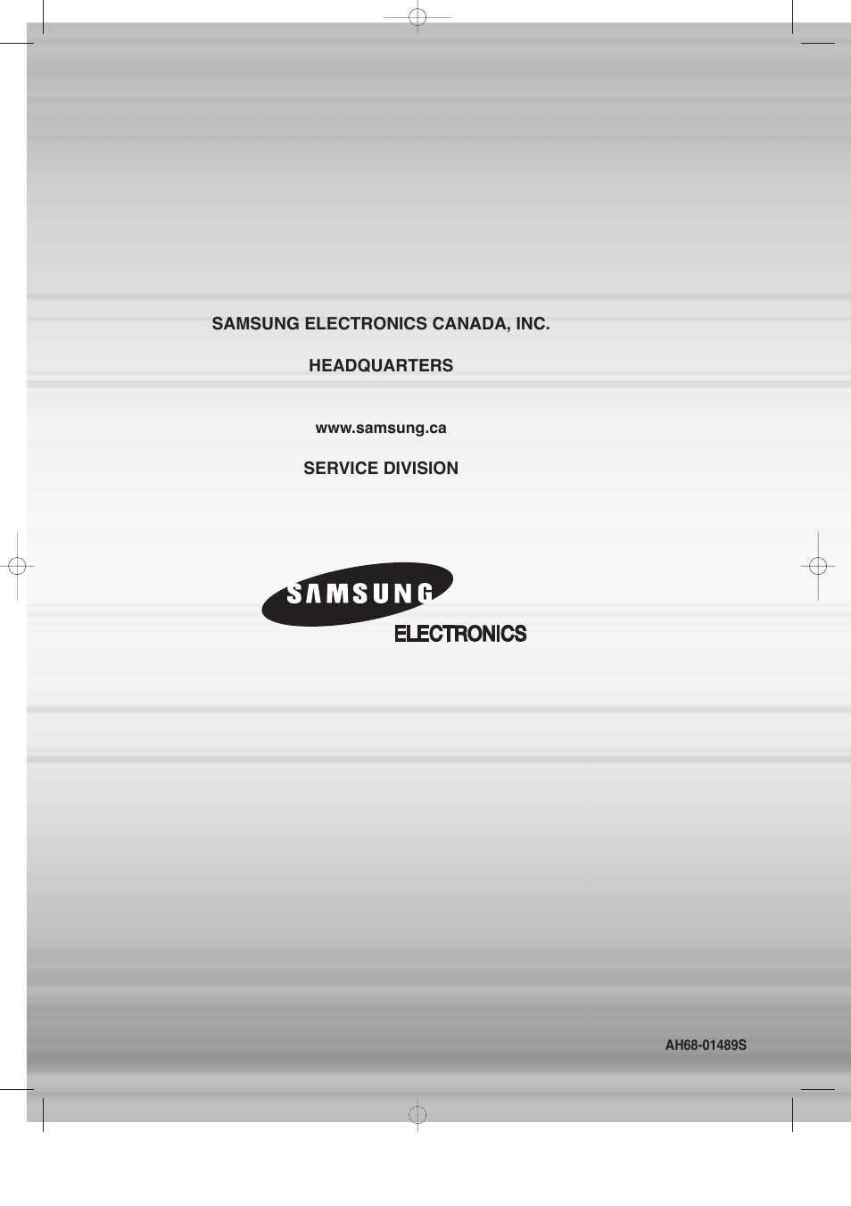 Samsung HT-DS100 User Manual | Page 66 / 66