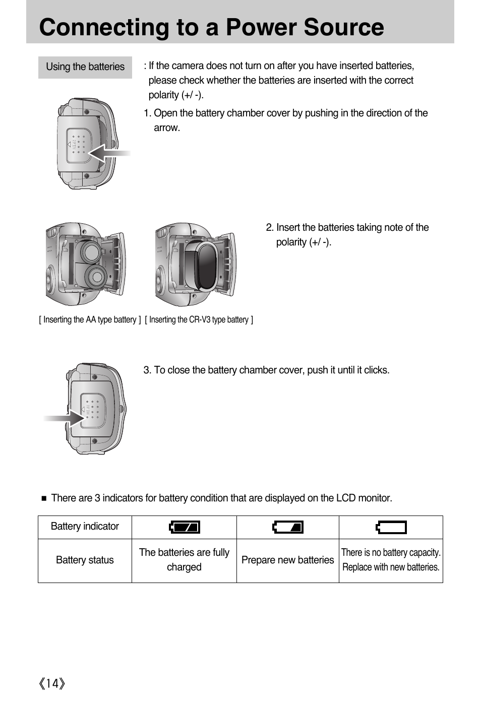 Connecting to a power source | Samsung A502 User Manual | Page 14 / 108