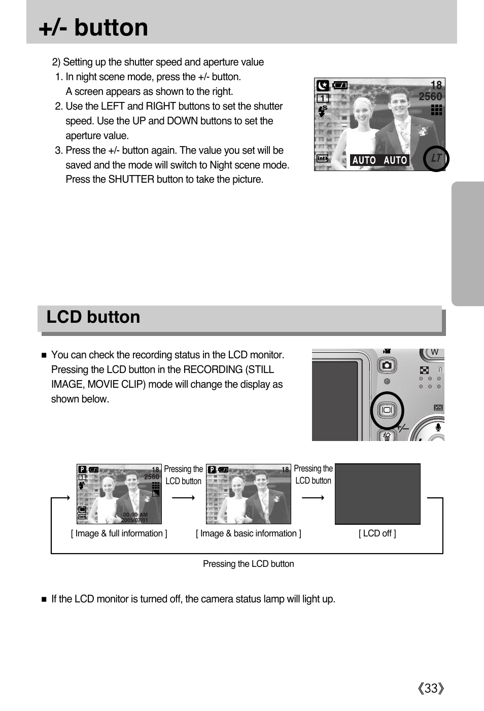 Button, Lcd button | Samsung A502 User Manual | Page 33 / 108