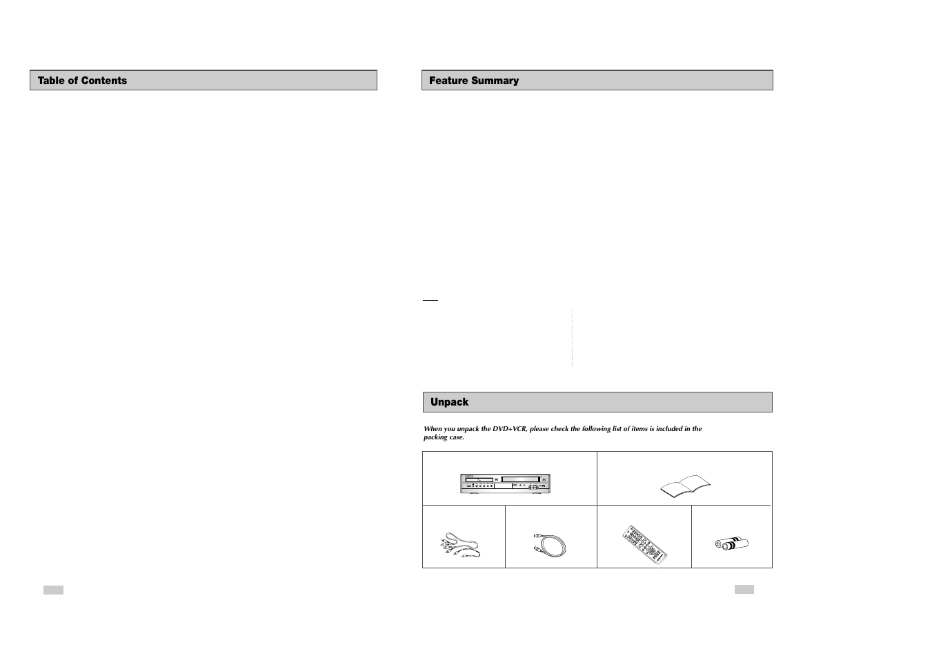 Samsung DVD-V3300 User Manual | Page 4 / 35