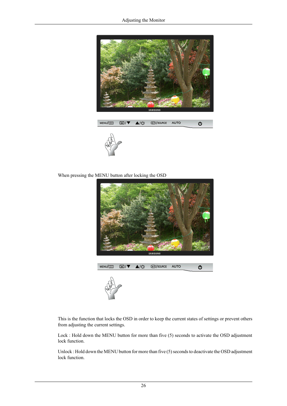 Samsung SyncMaster 953BW User Manual | Page 27 / 64