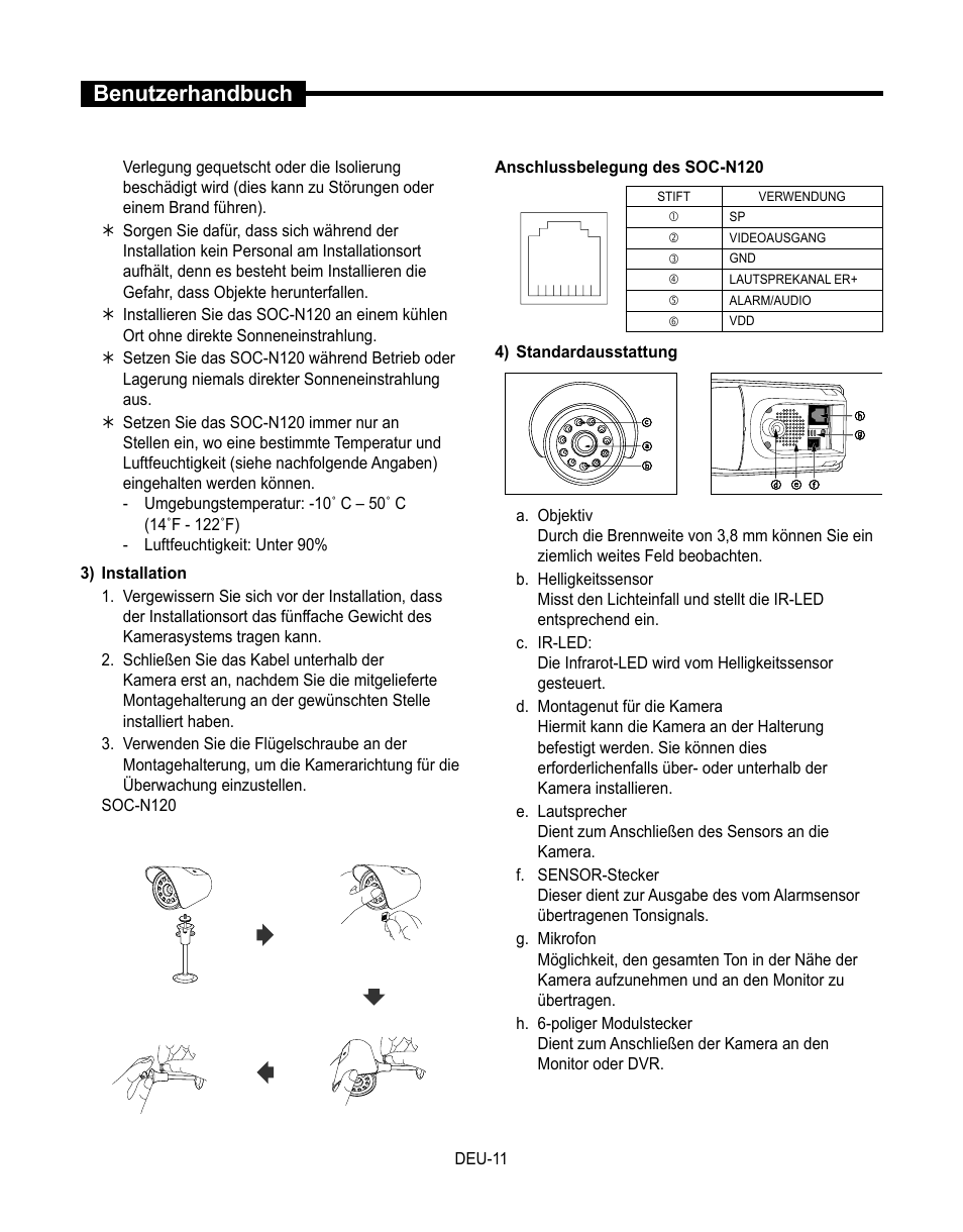 Benutzerhandbuch | Samsung SMT-190Dx User Manual | Page 147 / 354