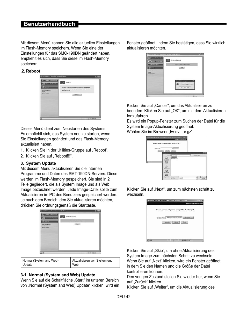 Benutzerhandbuch | Samsung SMT-190Dx User Manual | Page 178 / 354