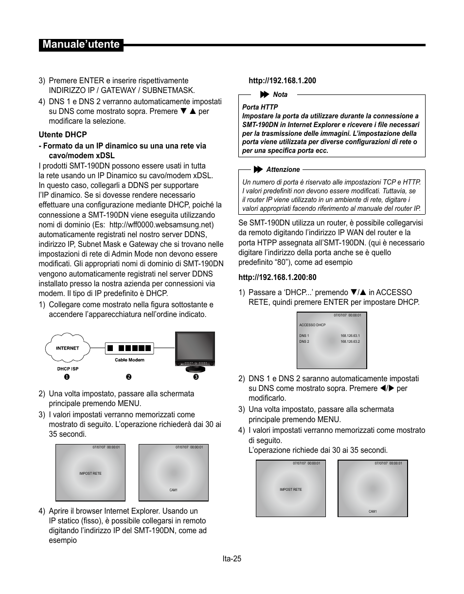 Manuale’utente | Samsung SMT-190Dx User Manual | Page 237 / 354