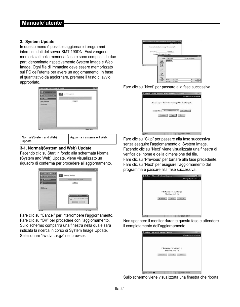 Manuale’utente | Samsung SMT-190Dx User Manual | Page 253 / 354