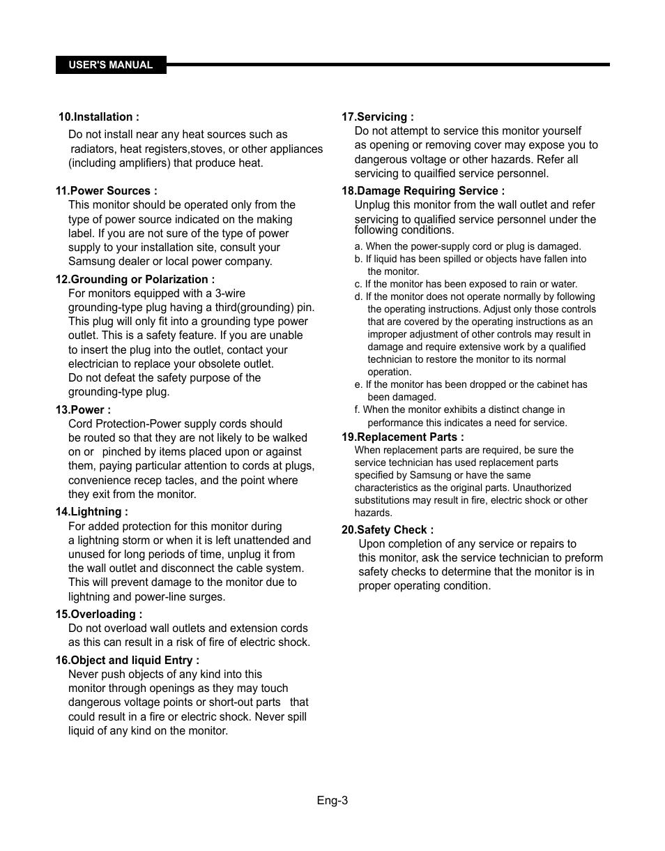 Samsung SMT-190Dx User Manual | Page 3 / 354