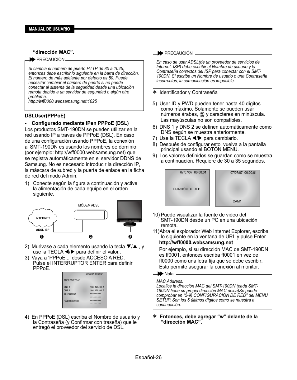 Samsung SMT-190Dx User Manual | Page 312 / 354