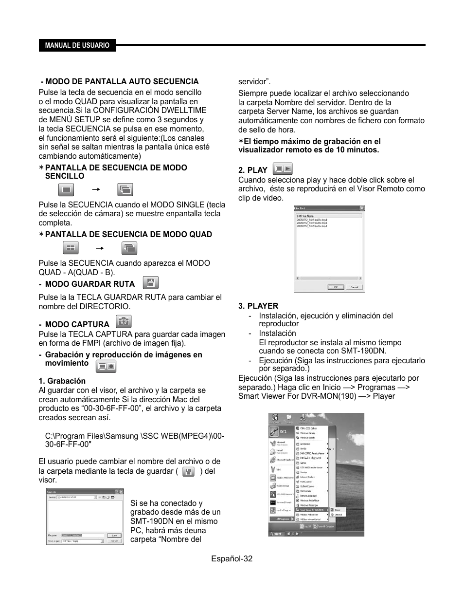 Samsung SMT-190Dx User Manual | Page 318 / 354