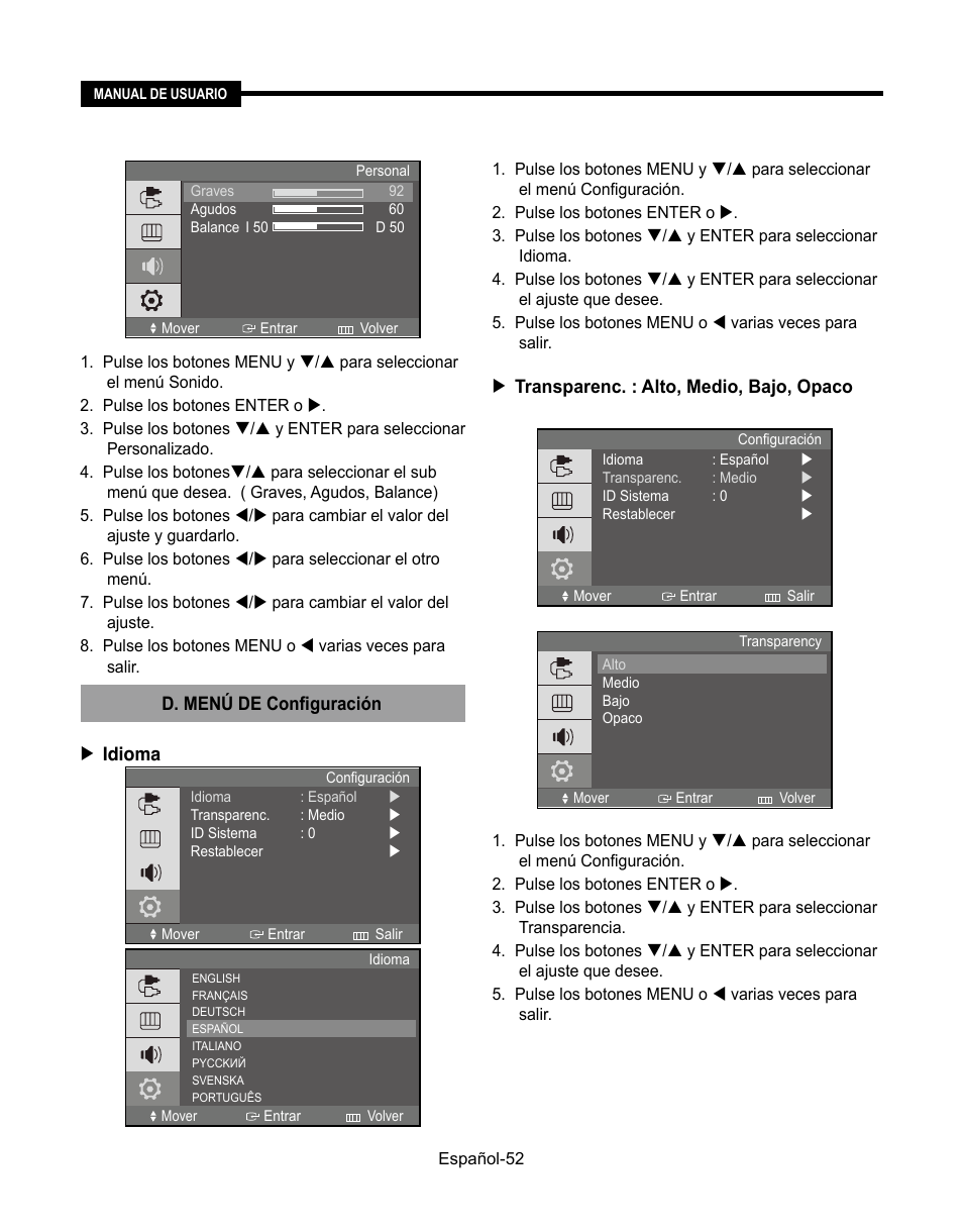 Samsung SMT-190Dx User Manual | Page 338 / 354