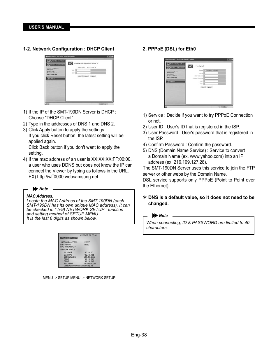 Eng-8 | Samsung SMT-190Dx User Manual | Page 38 / 354