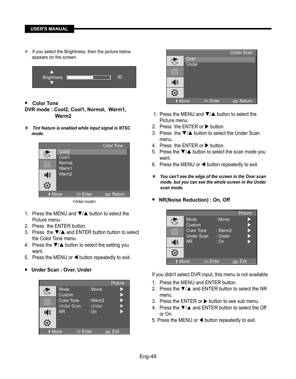 Samsung SMT-190Dx User Manual | Page 49 / 354