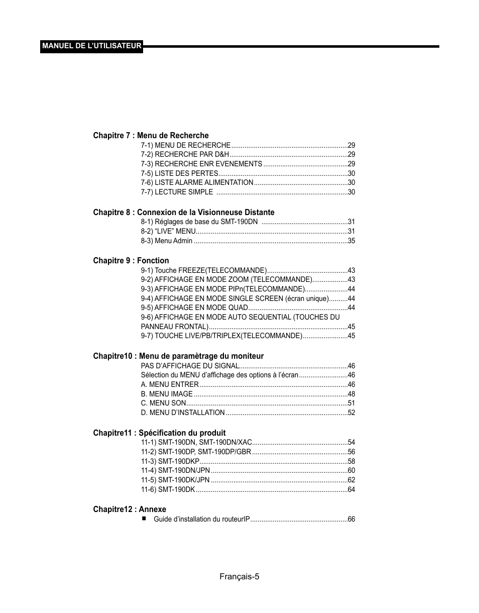 Samsung SMT-190Dx User Manual | Page 73 / 354