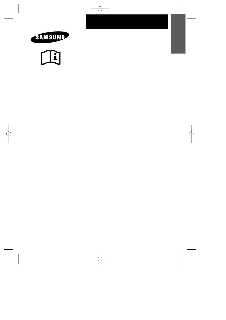 Samsung SR519DP User Manual | 19 pages