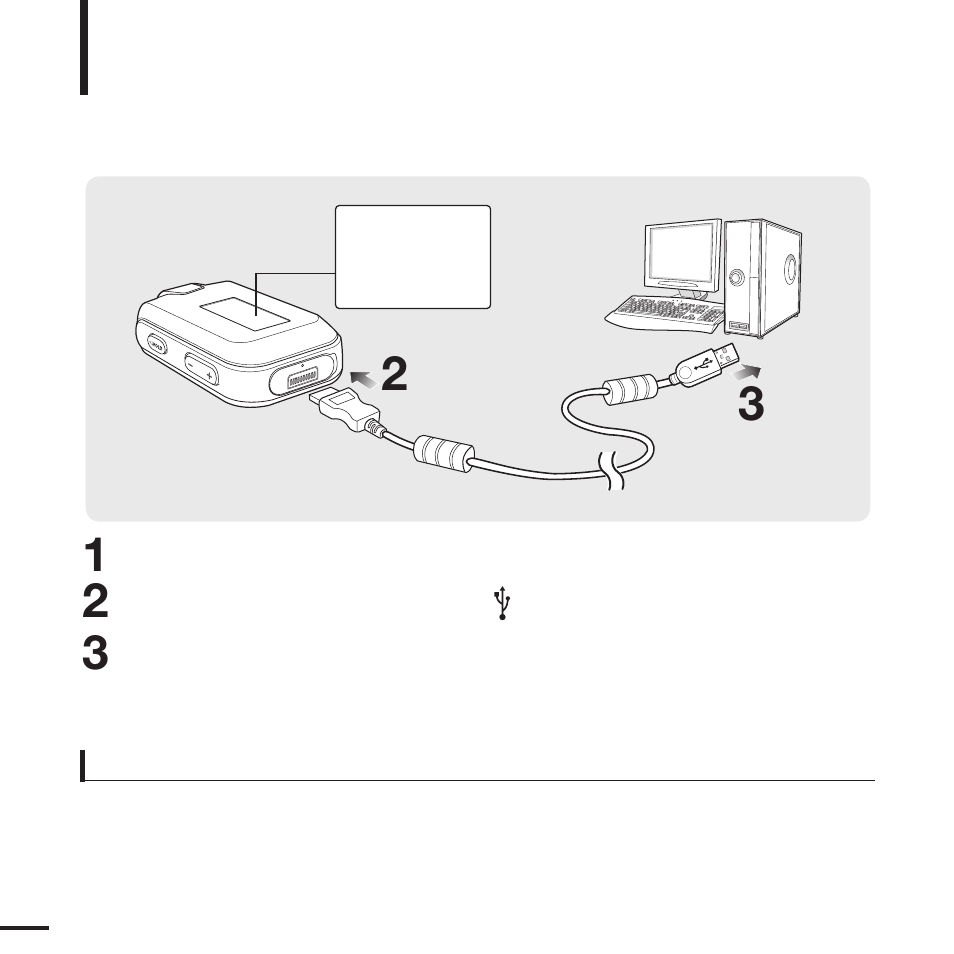 Charging the battery | Samsung YP-F2J User Manual | Page 12 / 63
