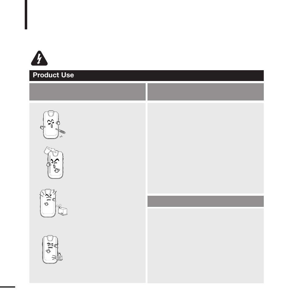 For your safety, Warning | Samsung YP-F2J User Manual | Page 2 / 63