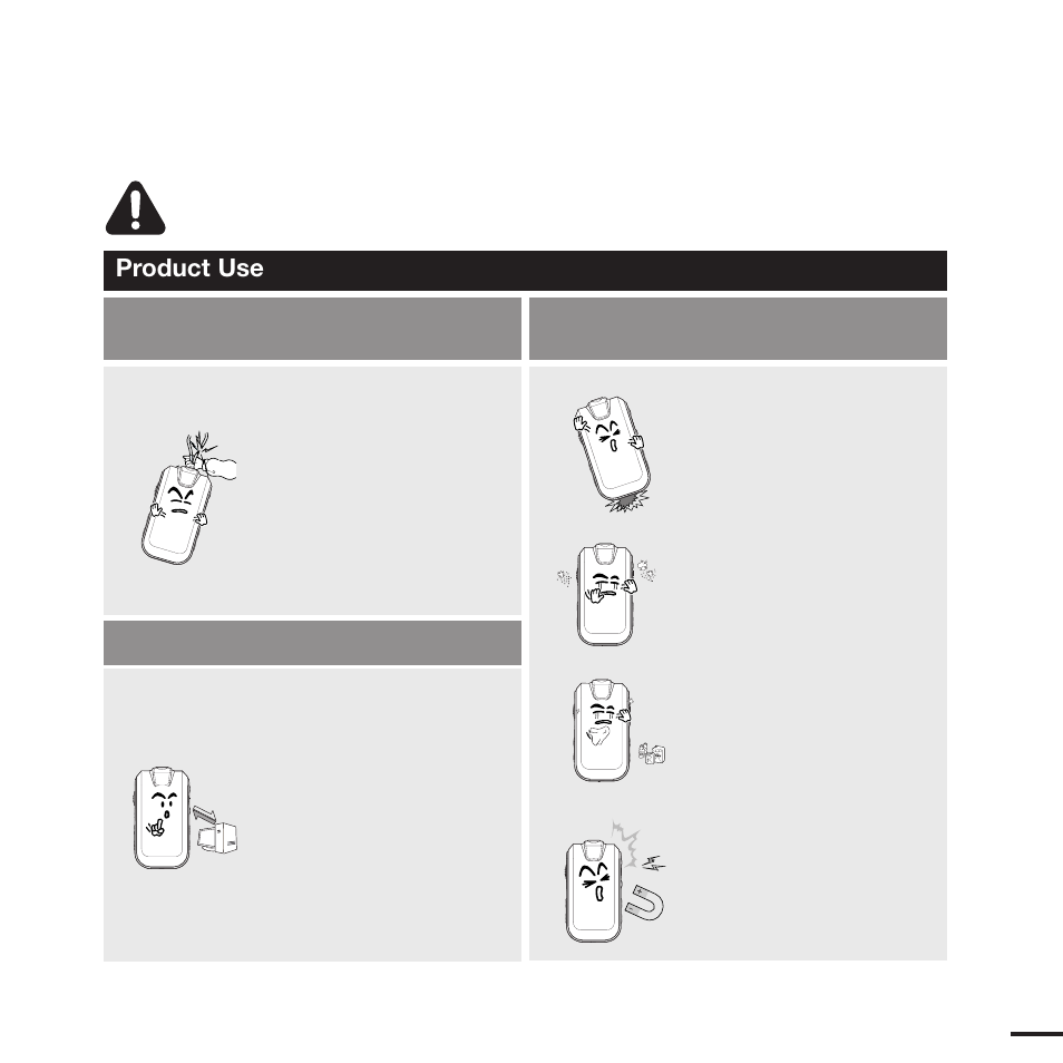 Caution | Samsung YP-F2J User Manual | Page 3 / 63