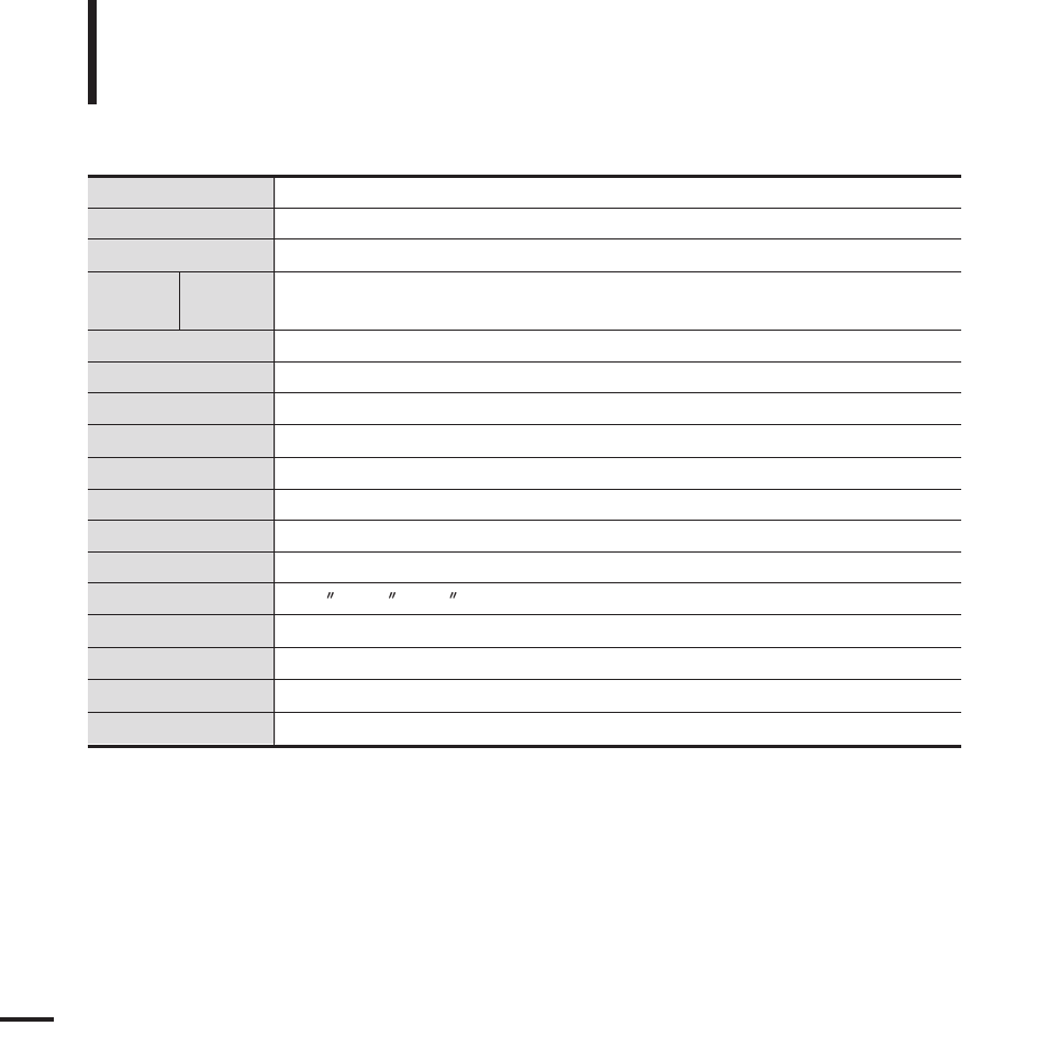 Product specifications | Samsung YP-F2J User Manual | Page 56 / 63