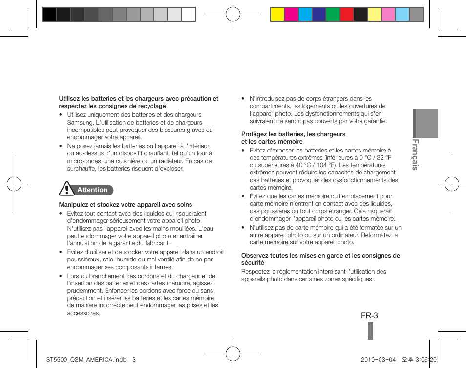 Français | Samsung AD68-04778A User Manual | Page 23 / 32