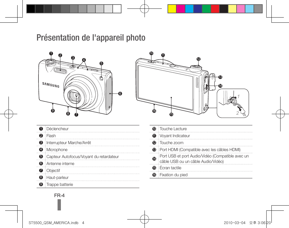 Présentation de l'appareil photo | Samsung AD68-04778A User Manual | Page 24 / 32