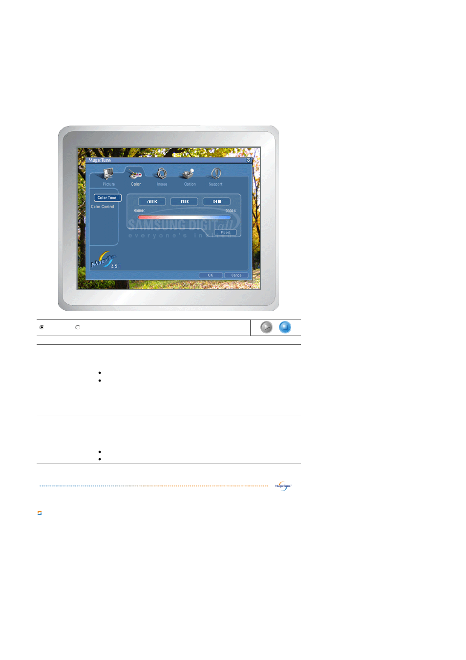 Image tab definition | Samsung 1100MB User Manual | Page 38 / 62