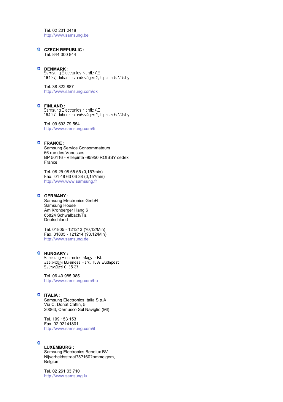 Samsung 1100MB User Manual | Page 56 / 62