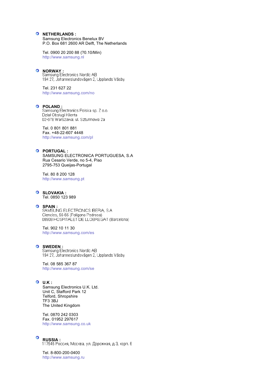 Samsung 1100MB User Manual | Page 57 / 62